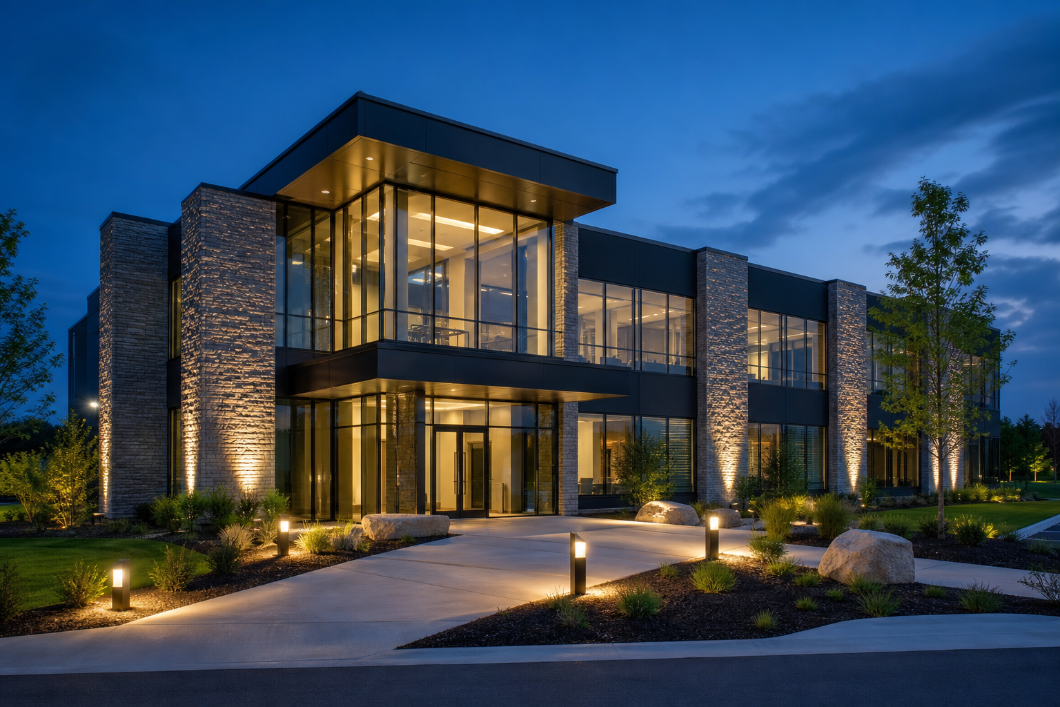 Representative boutique office building project